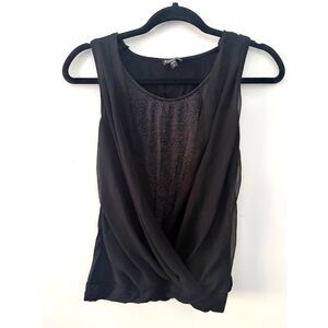 Express Black Sleeveless Scoop Neck Tank Top | Women’s Small